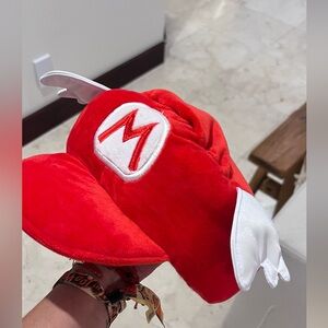 Super Mario hat with wings
